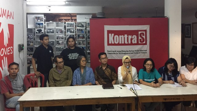 Diskusi Kontras Foto: Soejono Eben Ezer Saragih/kumparan