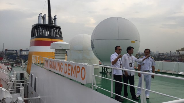 Kapal KM Gunung Dempo Pelni (Foto: Elsa Olivia Karina L Toruan/kumparan)