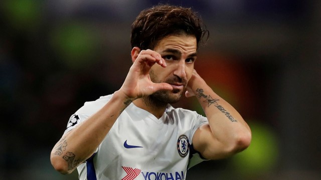 Gelandang Chelsea, Cesc Fabregas. (Foto: Reuters/Peter Cziborra)