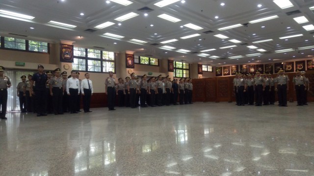 Kenaikan Pangkat Pati Polri di Rupatama (Foto:  Ainul Qalbi/kumparan)