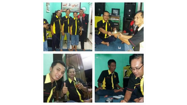 Yusuf bersama teman-teman (Foto: Dok. Yusuf)