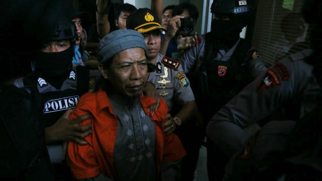 Aman Abdurrahman usai jalani sidang tuntuan (Foto: Aditia Noviansyah/kumparan)