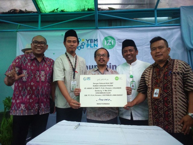 IZI dan YBM PLN Luncurkan Rumah Singgah Pasien Kedua di Kota Bandung