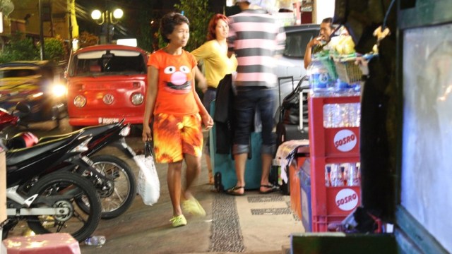 Jalan Jaksa tempo dulu (Foto:  Flickr/Elaine Foster)