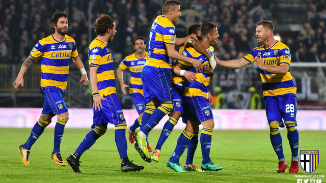 Selebrasi para pemain Parma. (Foto: Dok. Parma)