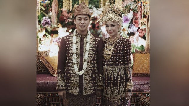 Rasyid Rajasa dan Adara Taista. (Foto: Instagram @adarataista)