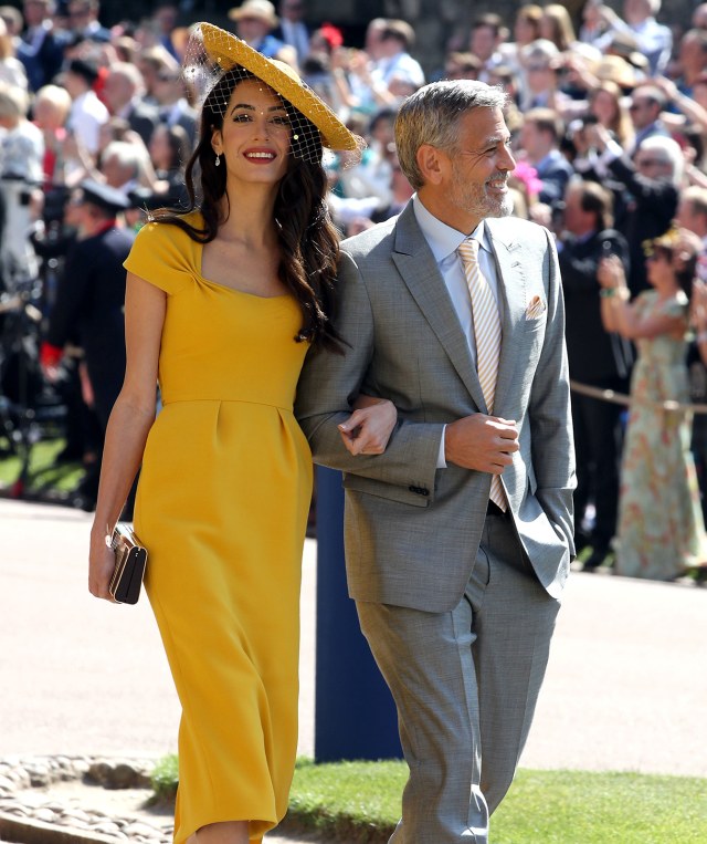 Amal Clooney - George Clooney (Foto: Chris Radburn/ REUTERS)
