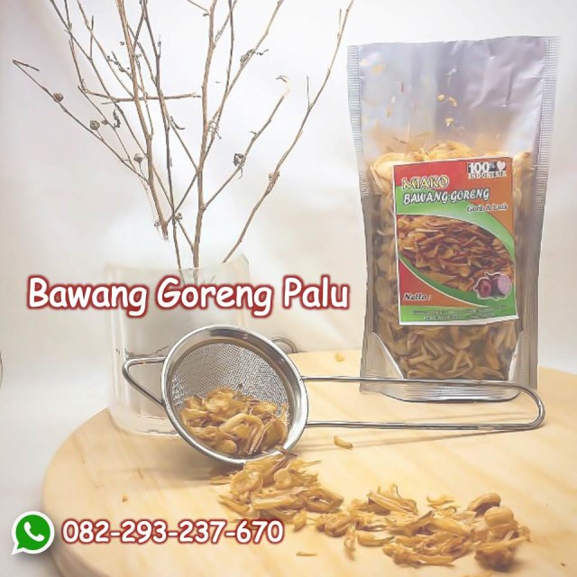 CALL/WA: 082-293-237-670, Bawang Goreng Kemasan Palu