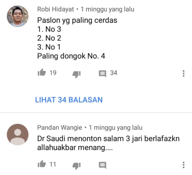 Sisa Debat Pilkada NTB menurut Warganet Zul Rohmi Bintang,Ali Sakti tuai respon Negatif.  (3)