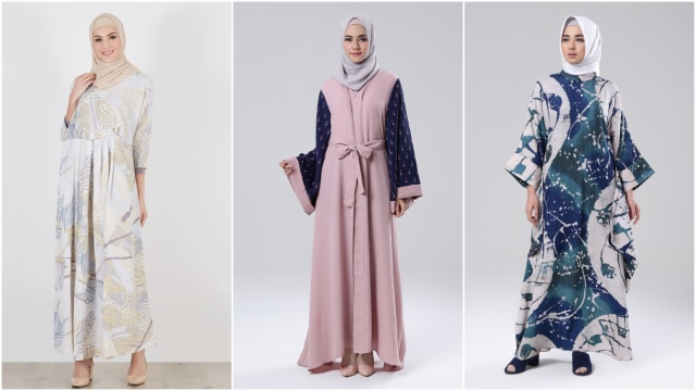 Maxi Dress (Foto: Dok. HijUp, Hijabenka dan Happa)