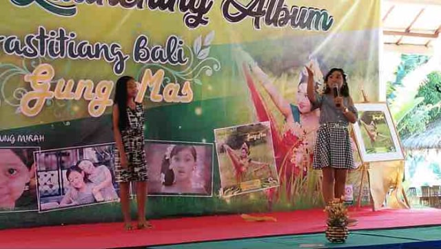 ‘Ngrastitiang Bali’, Album Perdana Penyanyi Cilik Bali