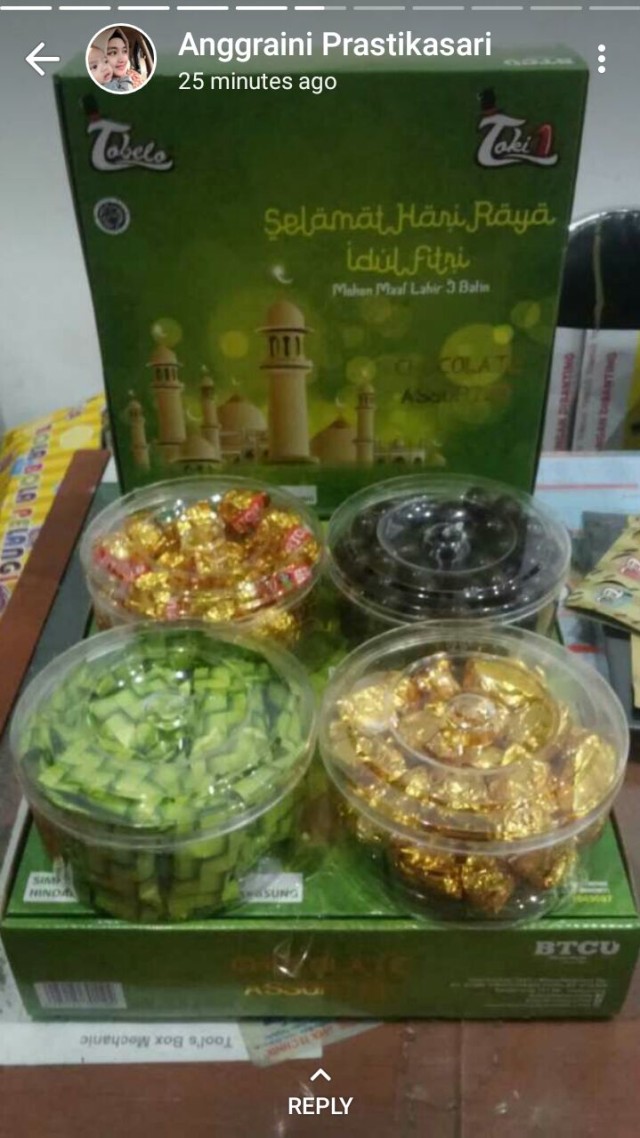 Kue Lebaran yang dijual Anggraini Prastikasari. (Foto: Dok. Anggraini Prastikasari)