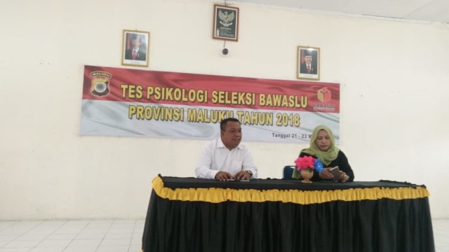 TES PSIKOLOGI CALON ANGGOTA BAWASLU MALUKU PENAMBAHAN DIGELAR DI POLDA MALUKU