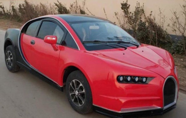 Replika Bugatti Chiron dari China (Foto: dok. Car News China)