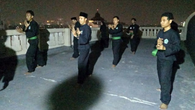 Bela diri Pagar Nusa (Foto: Lolita Claudia/kumparan)