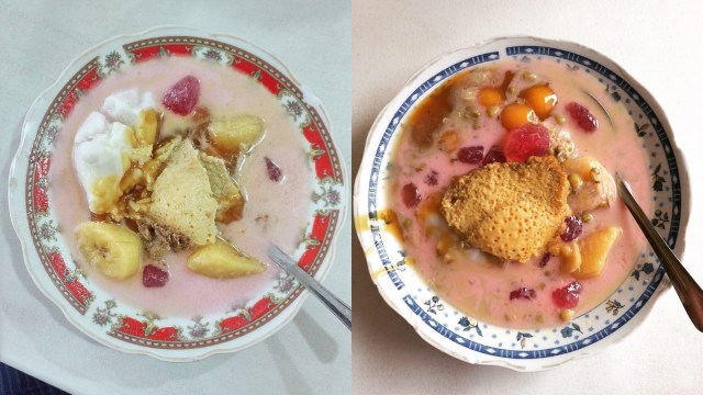 Bubur Kampiun (Foto: Instagram @ragazoelya & @gastronomy.aficionado)