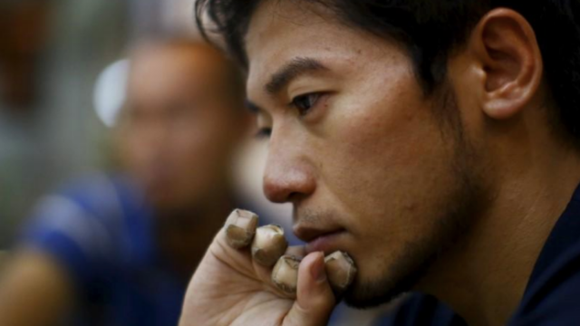 Kuriki Nobukazu, pendaki asal Jepang. (Foto: REUTERS/Navesh Chitrakar)