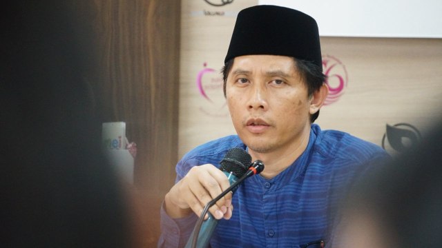 Konpers penyerangan Ahmadiyah Lombok Timur (Foto: Puti Cinintya/kumparan)