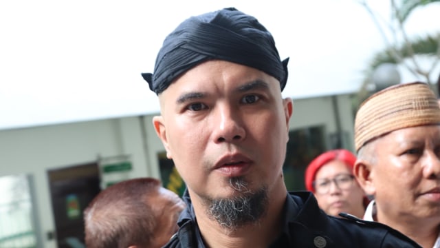 Ahmad Dhani dan Dul di PN Jaksel (Foto: Munady)