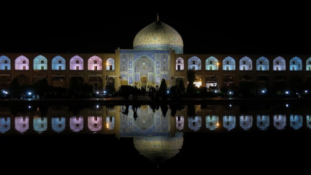 Masjid Sheikh Lotfollah, Iran. (Foto: Flickr / Alexis Gouin)