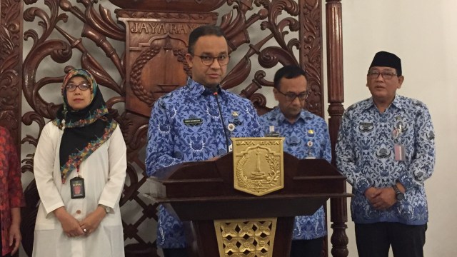 Anies Baswedan di Balai Kota (Foto: Moh. Fajri/kumparan)