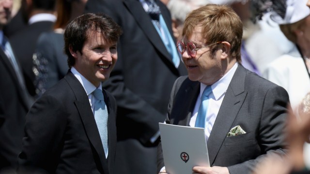 Elton John di Royal Wedding Pangeran Harry (Foto: REUTERS/Chris Jackson)