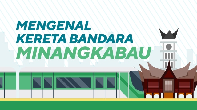 Mengenal kereta Bandara Minangkabau. (Foto: Putri Sarah Arifira/kumparan)