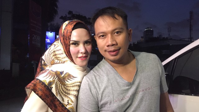 Vicky Prasetyo dan Angel Lelga (Foto: Giovanni/kumparan)