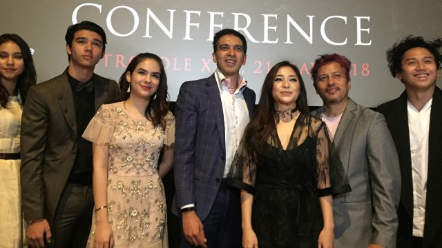 Press Conference Film Alas Pati : Hutan Mati (Foto: Maria Gabrielle Putrinda/kumparan)