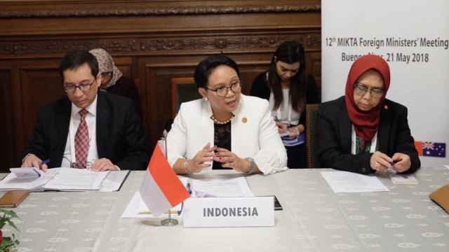 Pertemuan MIKTA di Argentina  (Foto: Dok Kemlu)