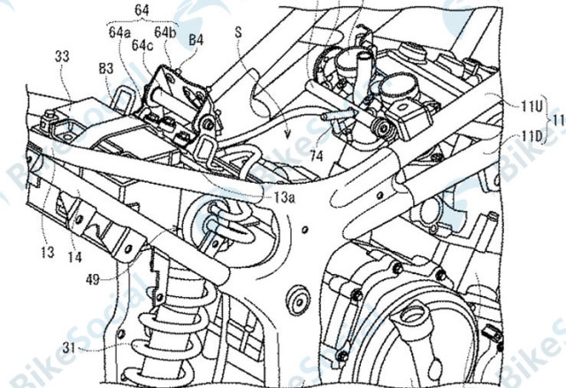 Gambar rancangan Suzuki GSX R300 (Foto: dok. Bennetts)