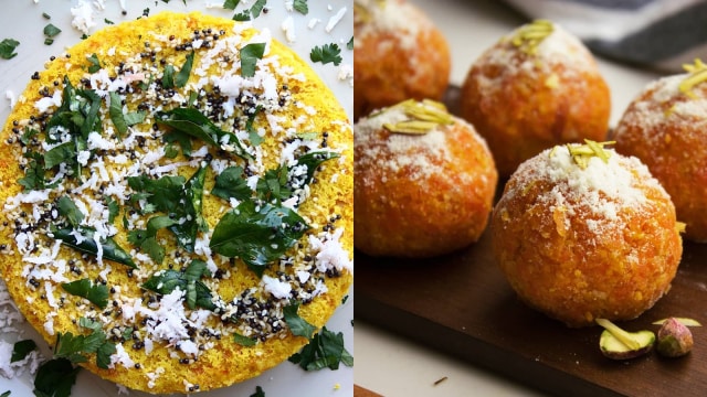 Kudapan manis India (Foto: Instagram @cookinacurry & @spicebangla)