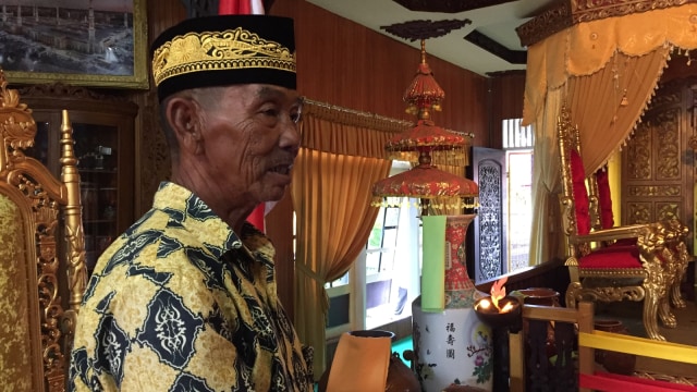 Saparudin, Juru Kunci Rumah Adat Baloy Mayo (Foto: Nesia Qurrotaayun/kumparan)