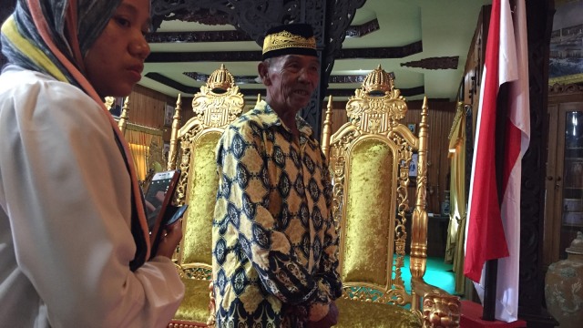 Saparudin, Juru Kunci Rumah Adat Baloy Mayo (Foto: Nesia Qurrotaayun/kumparan)