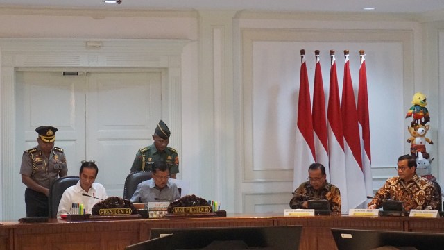 Rapat Pencegahan dan Penanggulangan Terorisme. (Foto: Yudhistira Amran Saleh/kumparan)