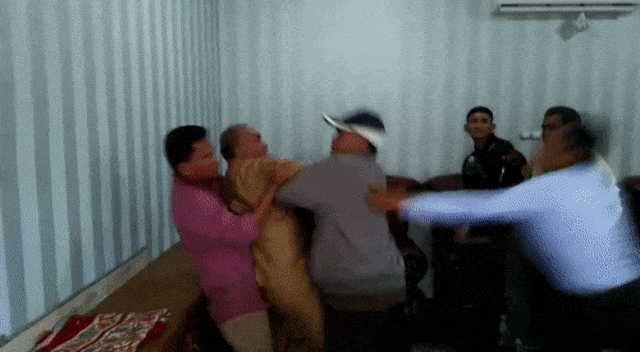 Anggota DPRD Karawang diserang. (Foto: Dok. Istimewa)