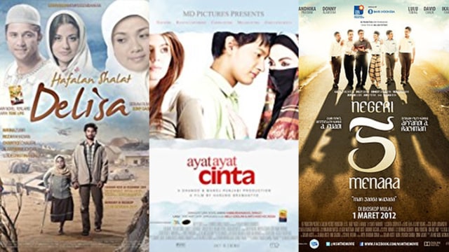 Film yang diangkat dari Nover Religj (Foto: Dok, IMDB, Wikipedia)