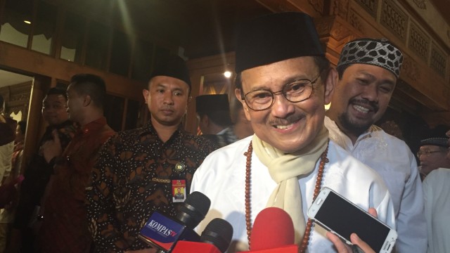 B.J Habibie (Foto: Soejono Eben Saragih/kumparan)