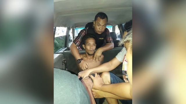 Penyerang Anggota Mapolsek Maro Sebo (Foto: Istimewa)