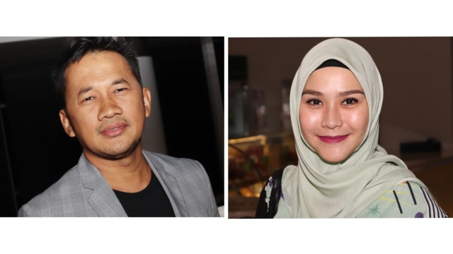Hanung Bramantyo dan Zaskia Mecca. (Foto: Munady)
