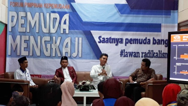 Diskusi tentang radikalisme di Kemenpora. (Foto: Dok. Deputi Bidang Pengembangan Pemuda Kementerian Pemuda dan Olahraga)