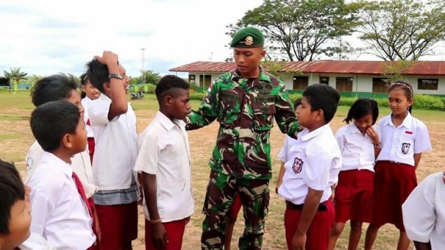 Satgas Yonif Raider 323 Kostrad Rilis Film Pendek di Perbatasan “Senyum Pancasila di Ujung (1)