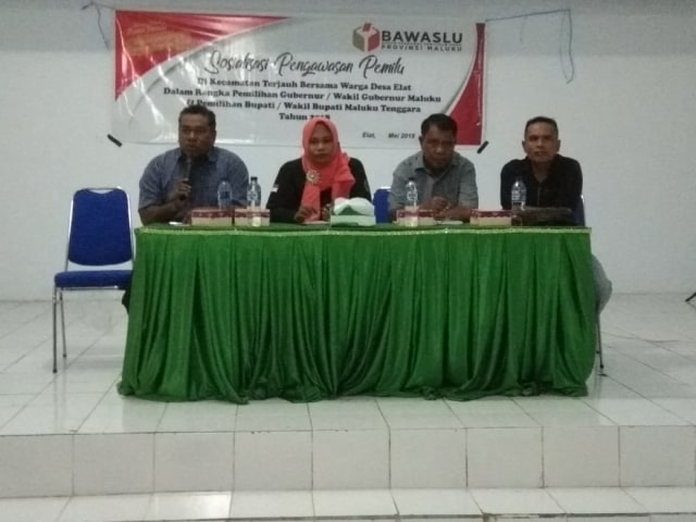 SOSIALISASI PENGAWASAN PEMILU PADA KECAMATAN TERJAUH DI KABUPATEN MALUKU TENGGARA.