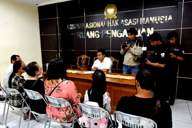 Keadilan Tak Kunjung Datang Bagi Sang Ayah, Bocah Ini Datangi Komnas HAM