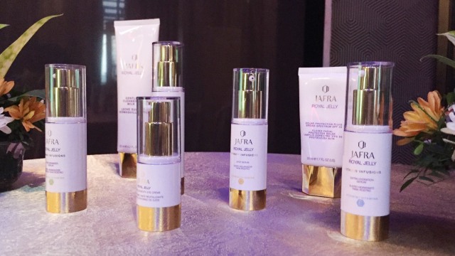Produk JAFRA skincare (Foto: Ratmia Dewi/kumparan)