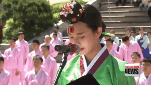 'Coming of age day' di Korea Selatan. (Foto: YouTube/@Arirang News)