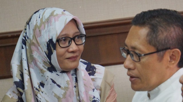 Istri Anas Urbaningrum, Athiyyah Laila (Foto: Fanny Kusumawardhani/kumparan)