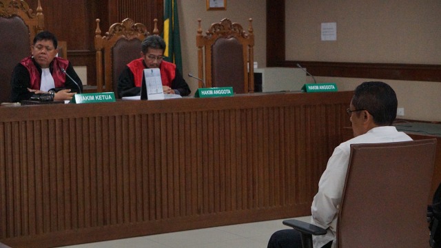Sidang Peninjauan Kembali Anas Urbaningrum (Foto: Fanny Kusumawardhani/kumparan)