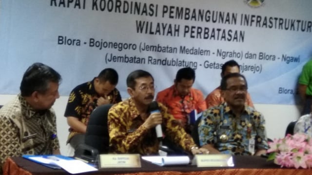 Rakor Wilayah Perbatasan Jatim - Jateng, Bahas Pembangunan Infrastruktur Jembatan (2)