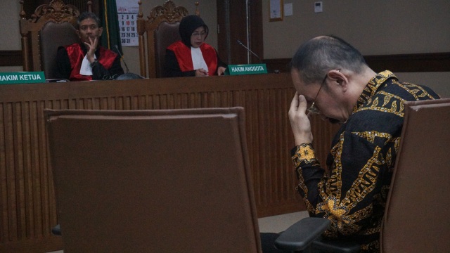 Sidang lanjutan Fredrich Yunadi (Foto: Fanny Kusumawardhani/kumparan)